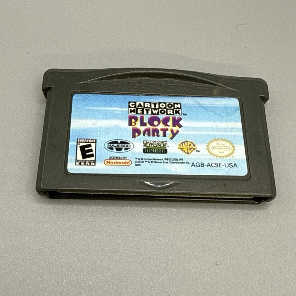Cartoon Network Block Party (Nintendo Game Boy Advance, 2004) Very Nice Tested